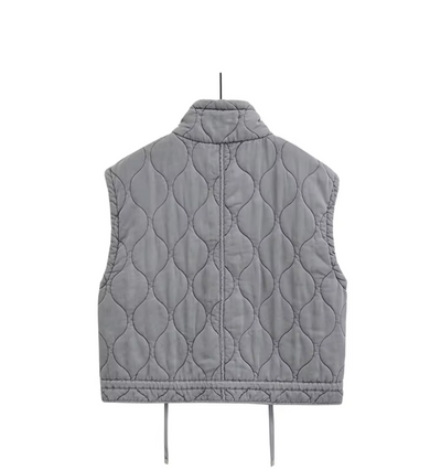 Gilet Sans Manches Femme Noir Taille M Coton-2