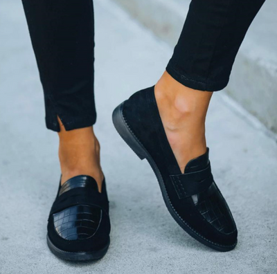 Mocassins en Cuir Véritable pour Femme – Design Intemporel et Confort Toute l’Année