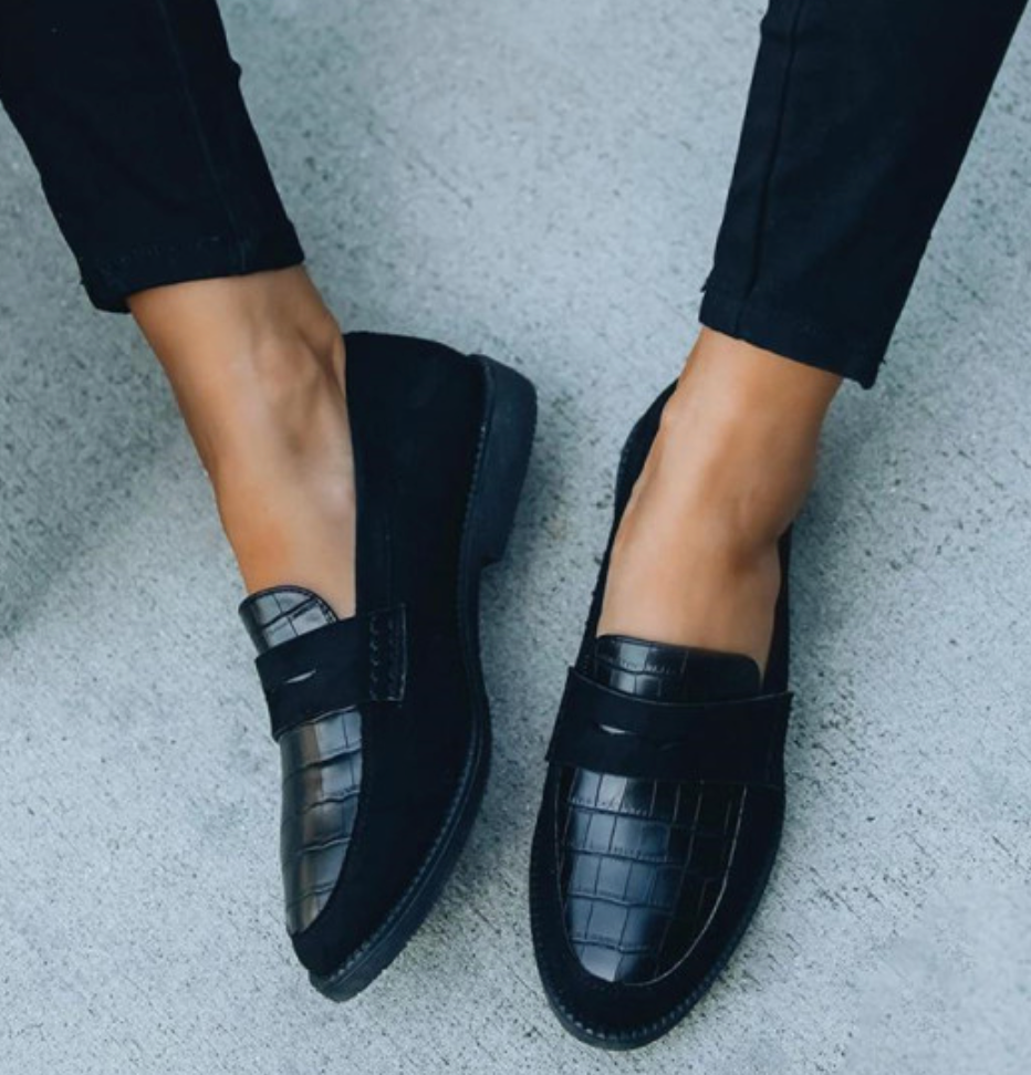 Mocassins en Cuir Véritable pour Femme – Design Intemporel et Confort Toute l’Année