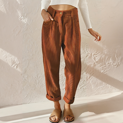 Elise | Pantalon de cordon décontracté pour les femmes-3
