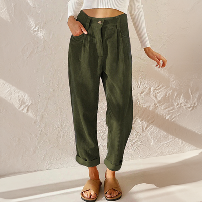 Elise | Pantalon de cordon décontracté pour les femmes-6