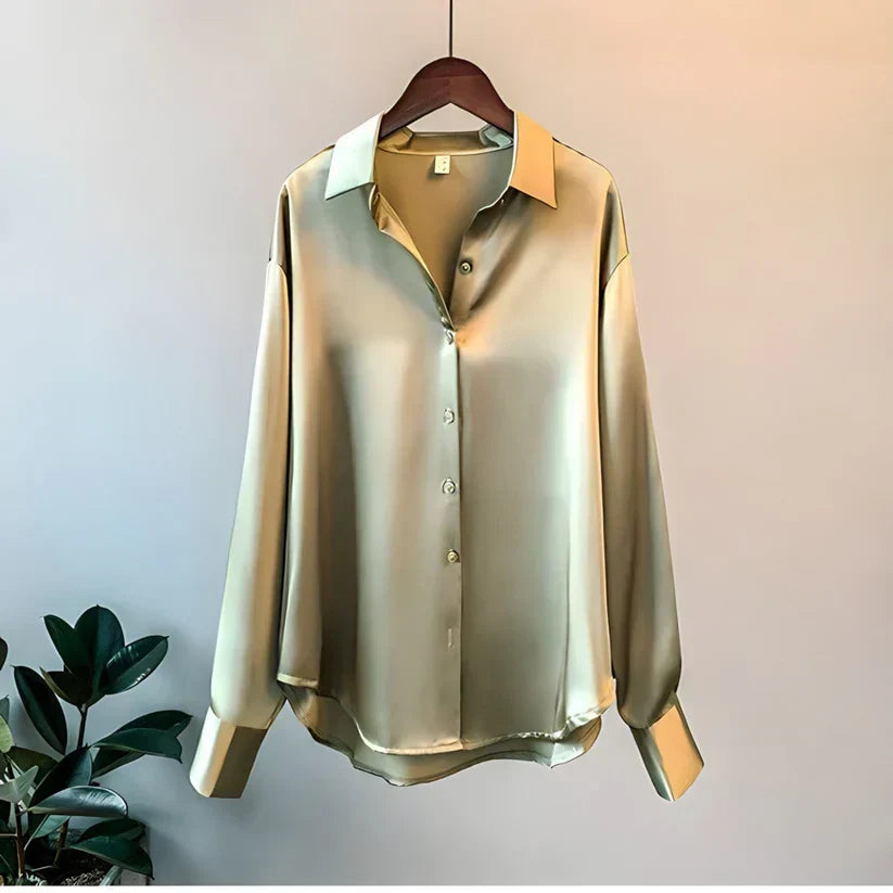 Chemise en soie pour femme – Élégance et confort intemporel
