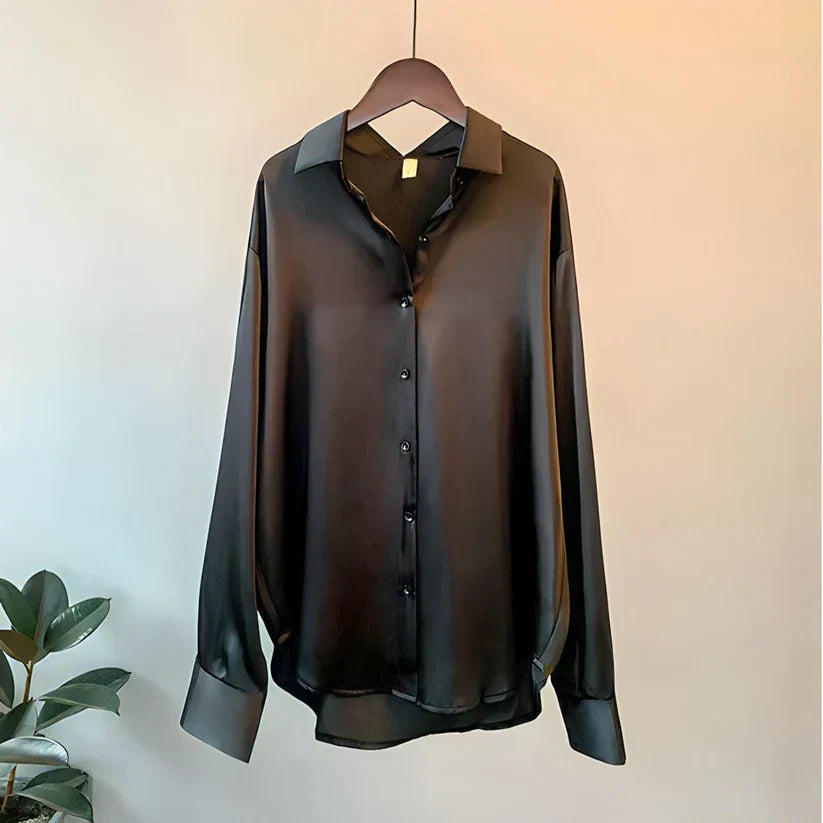 Chemise en soie pour femme – Élégance et confort intemporel