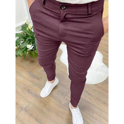 Pantalon d'affaires élégant pour hommes - confortable et polyvalent-6