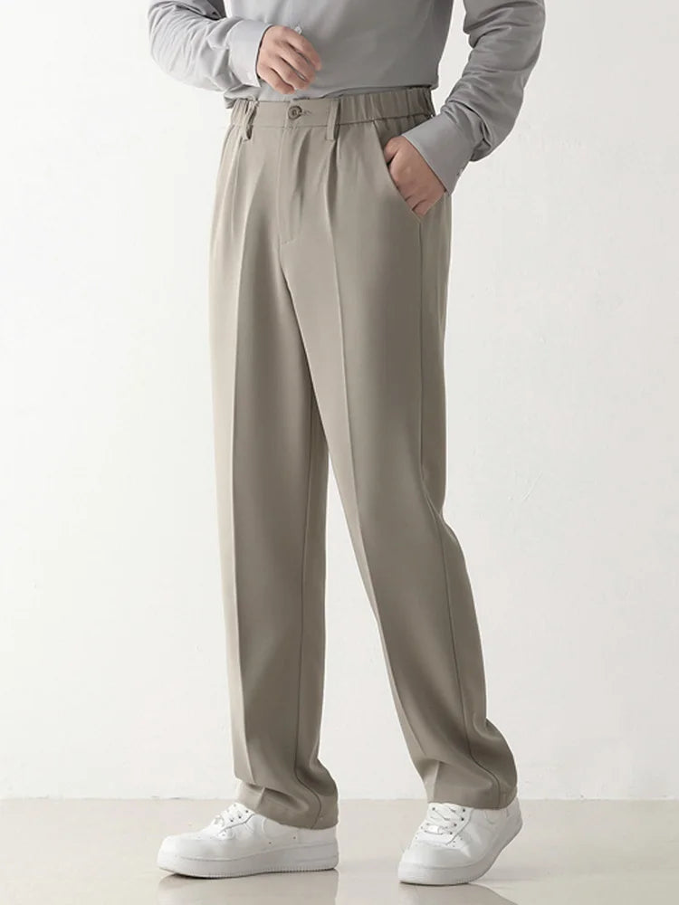 Pantalon Drapé Homme – Coupe Ample et Formelle