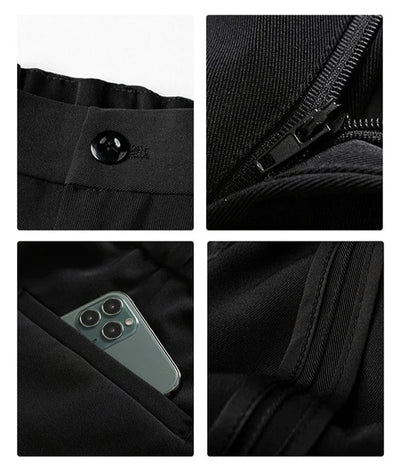 Pantalon Drapé Homme – Coupe Ample et Formelle