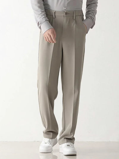 Pantalon Drapé Homme – Coupe Ample et Formelle