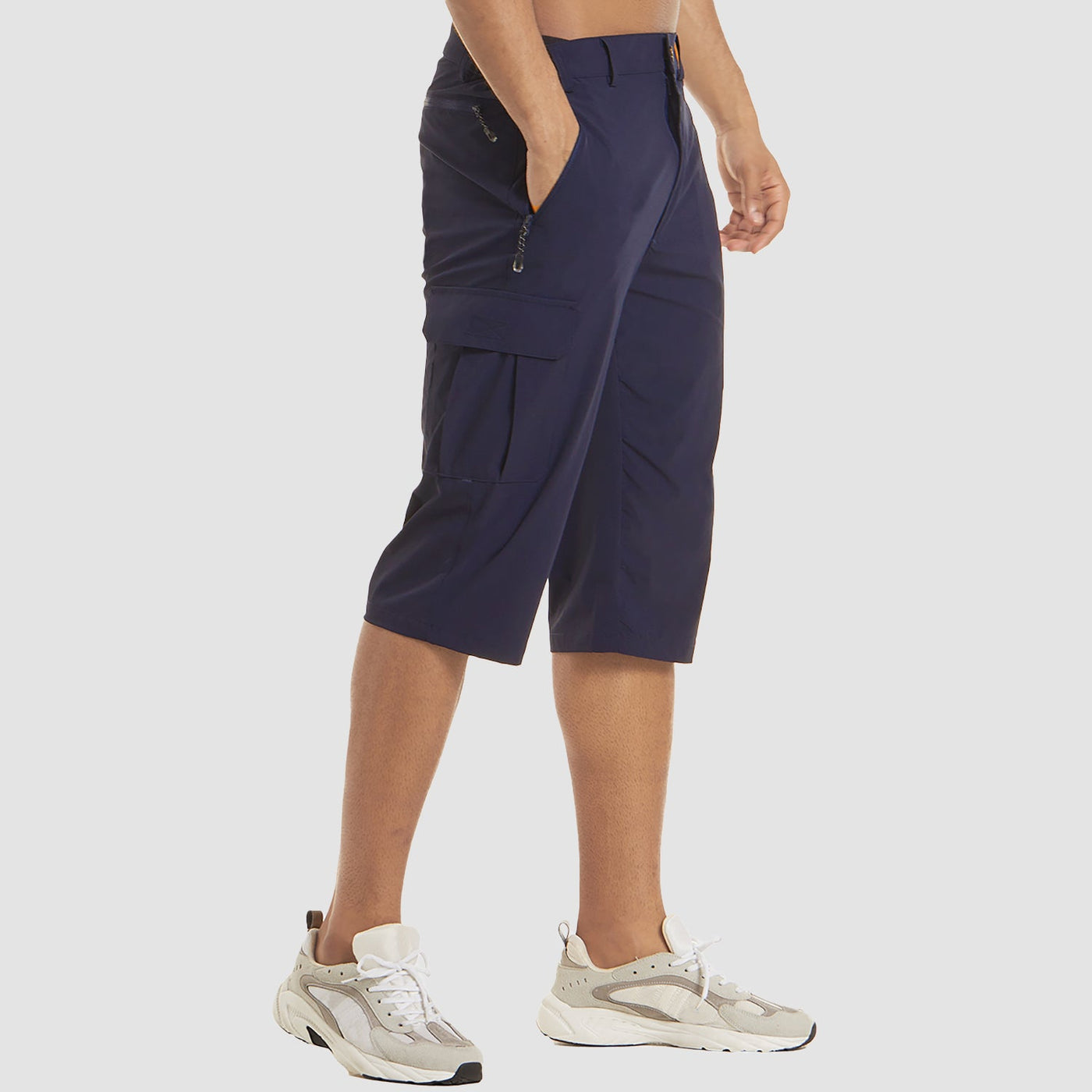 Shorts Cargo Homme Séchage Rapide – Léger, Respirant, Coupe Stretch pour Randonnée et Voyage