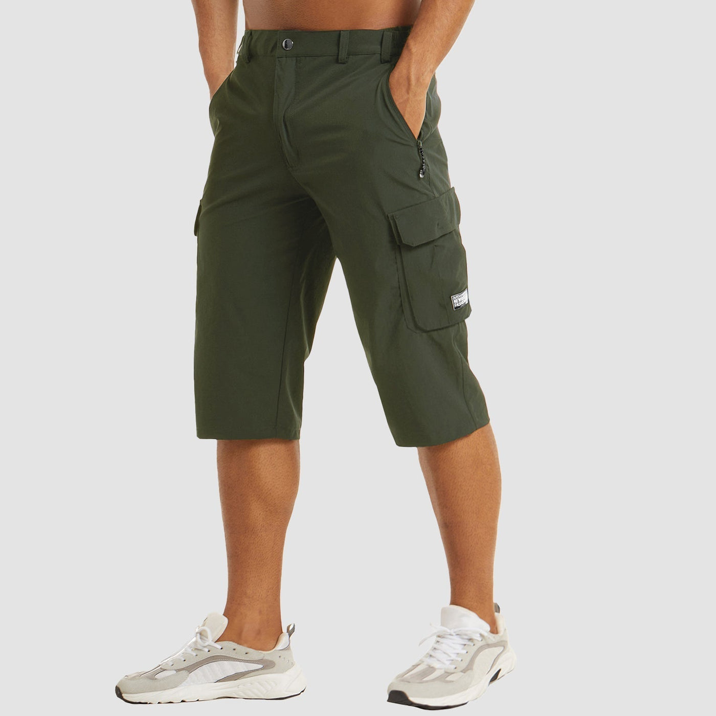 Shorts Cargo Homme Séchage Rapide – Léger, Respirant, Coupe Stretch pour Randonnée et Voyage