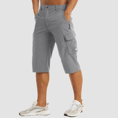 Shorts Cargo Homme Séchage Rapide – Léger, Respirant, Coupe Stretch pour Randonnée et Voyage