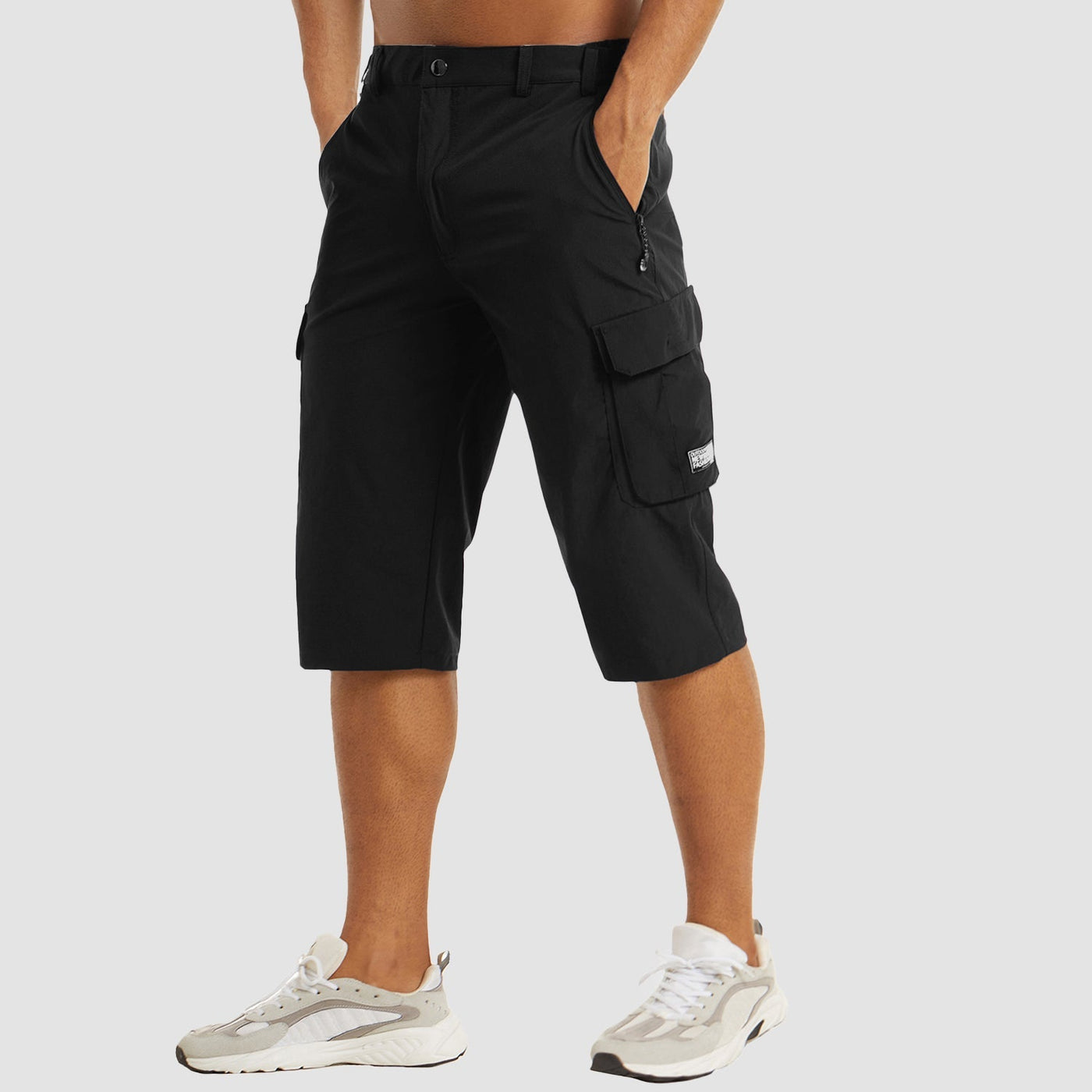 Shorts Cargo Homme Séchage Rapide – Léger, Respirant, Coupe Stretch pour Randonnée et Voyage