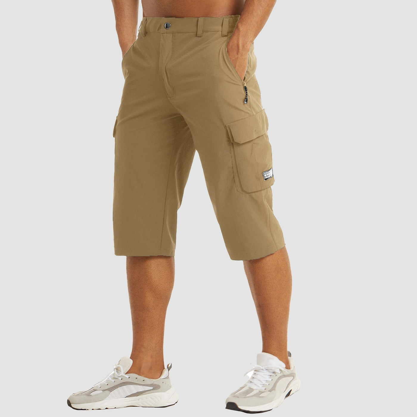Shorts Cargo Homme Séchage Rapide – Léger, Respirant, Coupe Stretch pour Randonnée et Voyage