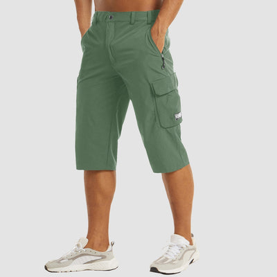 Shorts Cargo Homme Séchage Rapide – Léger, Respirant, Coupe Stretch pour Randonnée et Voyage
