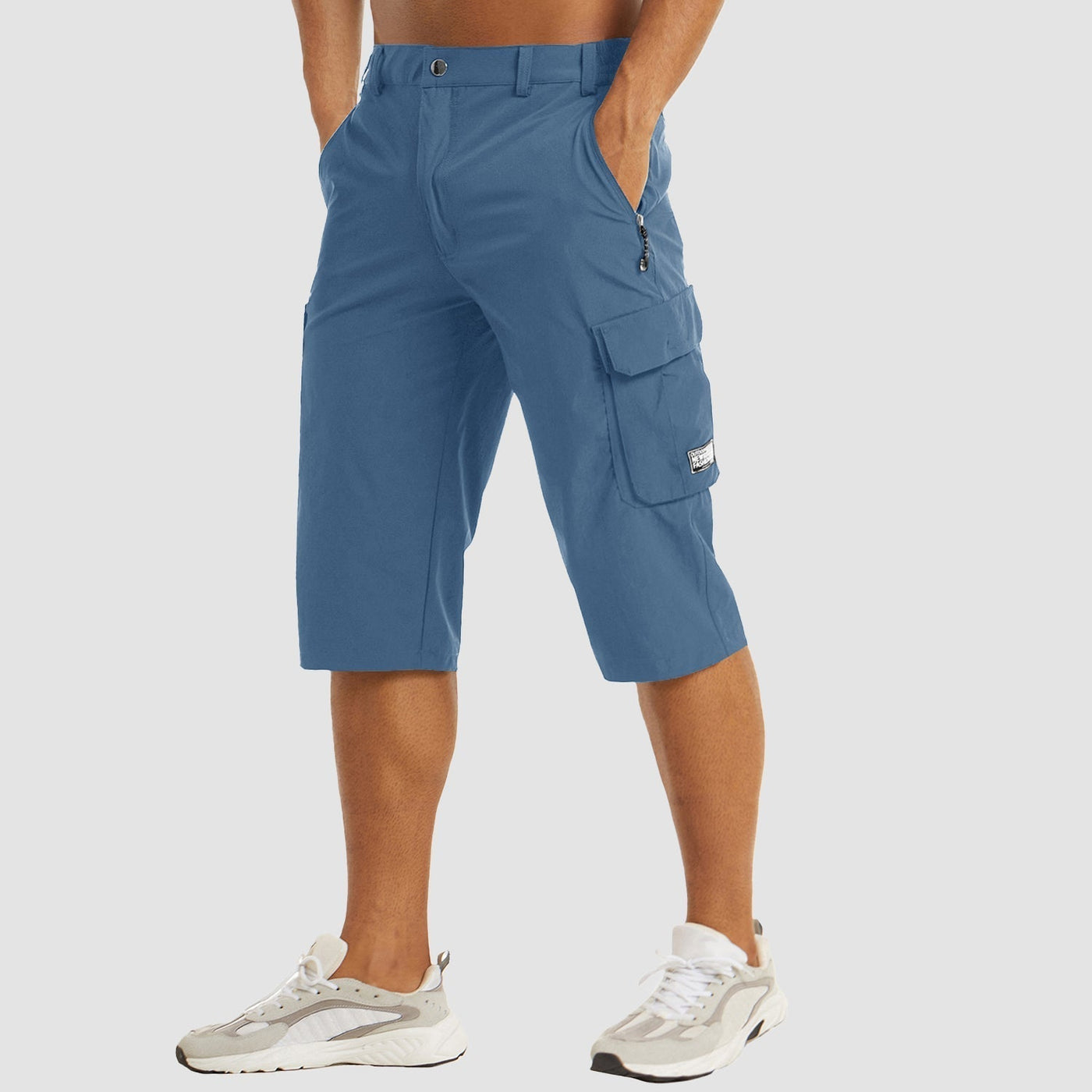 Shorts Cargo Homme Séchage Rapide – Léger, Respirant, Coupe Stretch pour Randonnée et Voyage