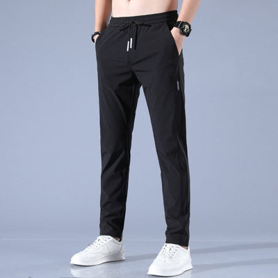 Pantalon Décontracté Homme – Tissu Respirant avec Cordon de Serrage