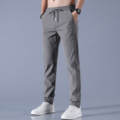 Pantalon Décontracté Homme – Tissu Respirant avec Cordon de Serrage