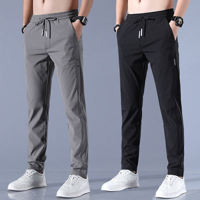 Pantalon Décontracté Homme – Tissu Respirant avec Cordon de Serrage
