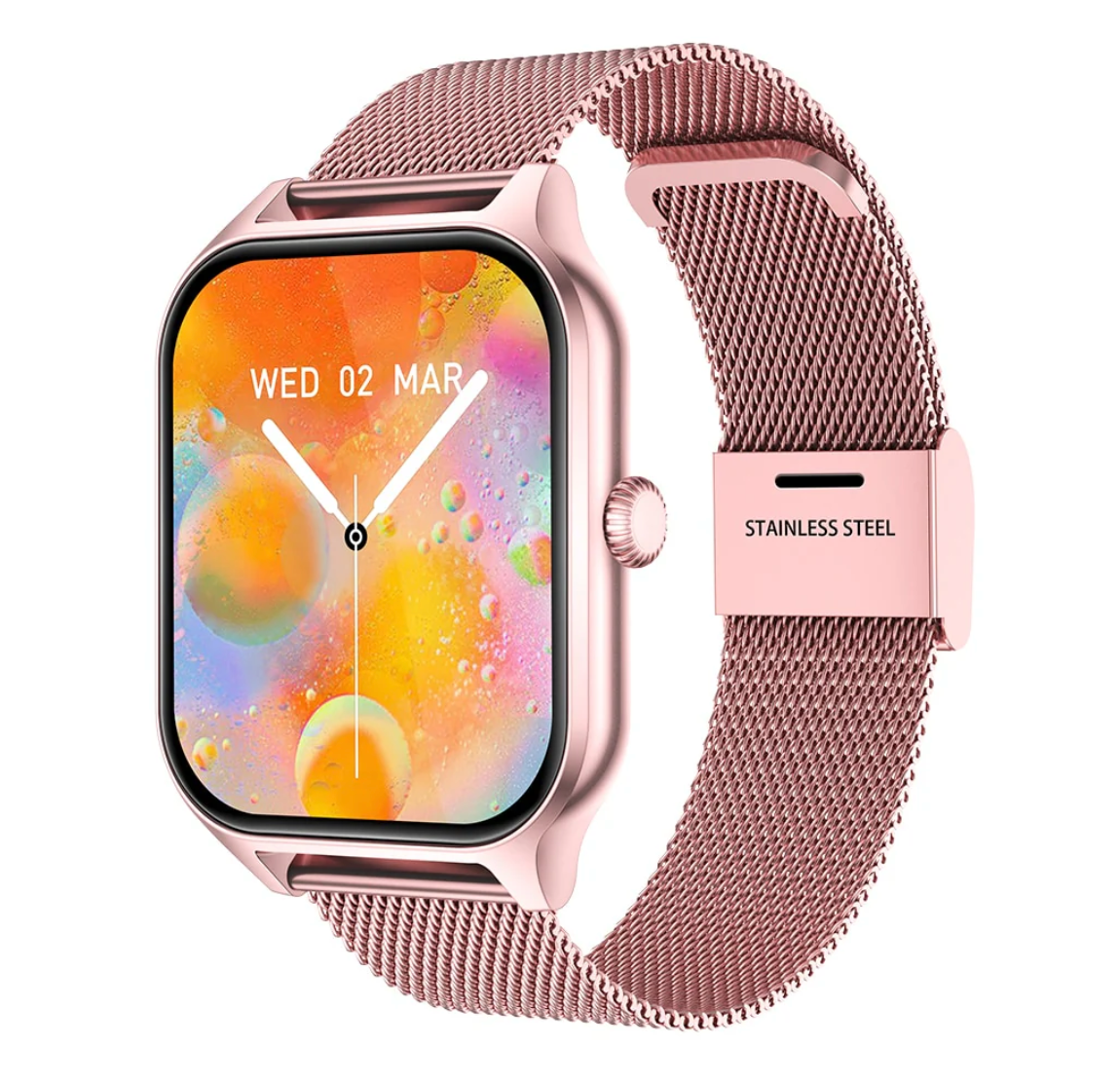 Montre Intelligente Femme Élégante Taille Unique Alliage Léger-2