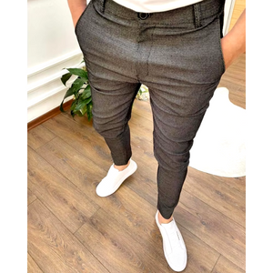 Pantalon d'affaires élégant pour hommes - confortable et polyvalent-1