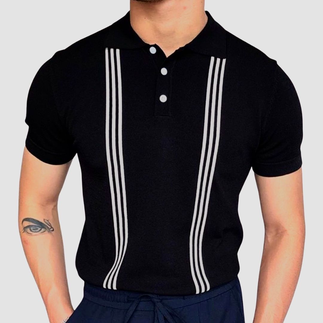 Polo T-shirt Rayé Paolo