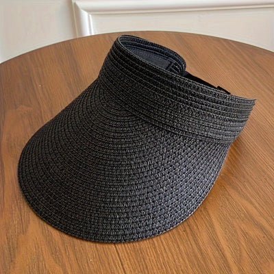 Visière de soleil pliable avec large bord