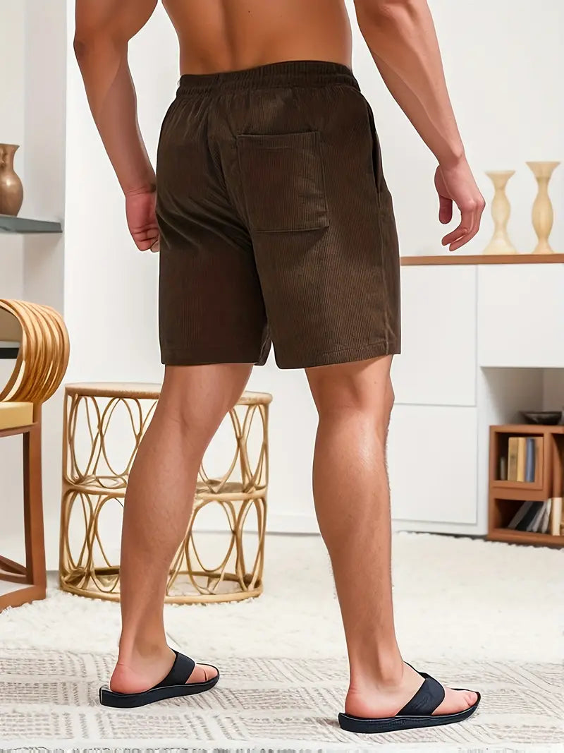 Maillot de Bain Homme – Taille Élastique, Doublure Maille, Séchage Rapide