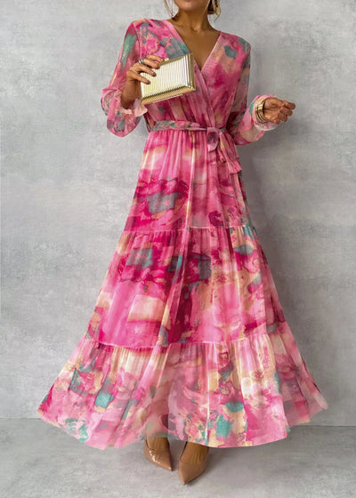 Robe Longue Femme – Manches Longues pour l’Été